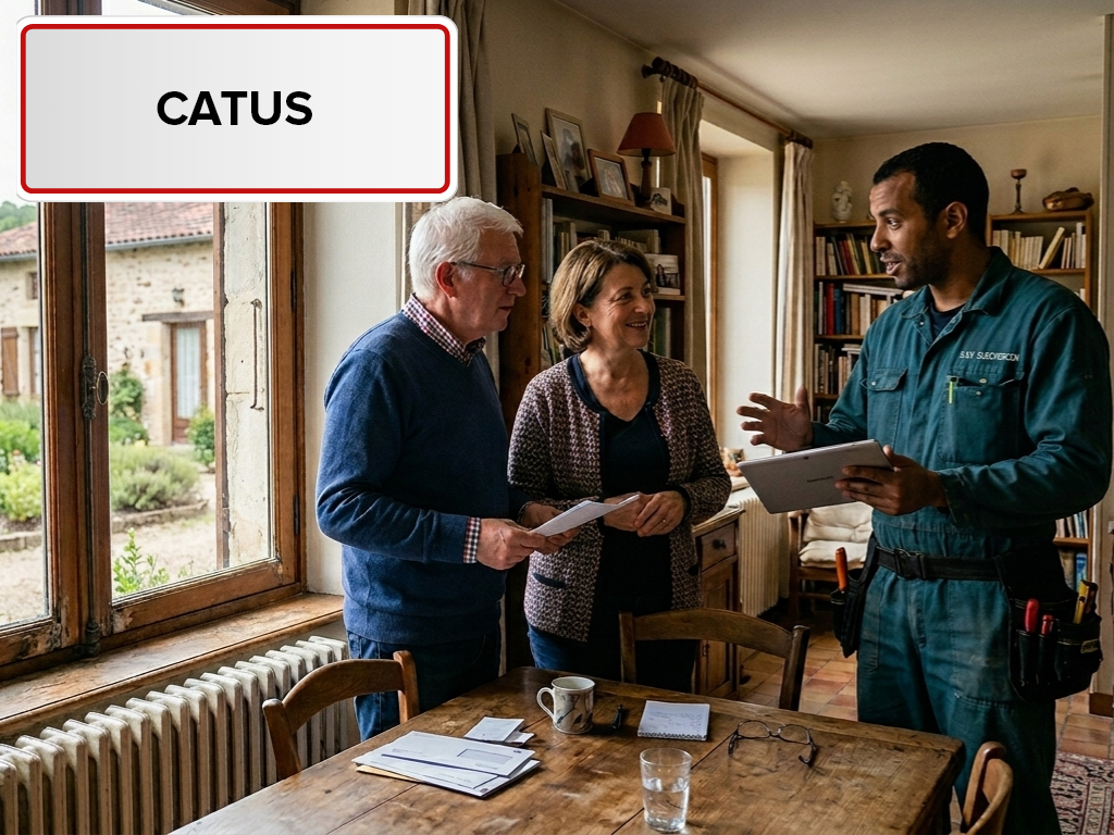 Installation de pompe à chaleur à Catus (46150) dans le Lot